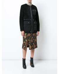 Женская черная куртка от Nomia