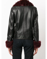 Женская черная куртка от Blumarine