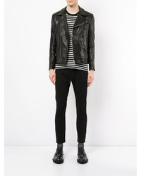 Мужская черная куртка от Attachment