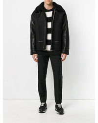 Мужская черная куртка от Paura