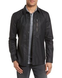 Черная легкая куртка-рубашка