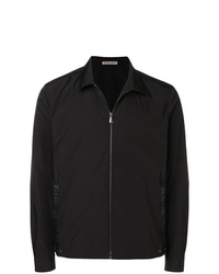 Мужская черная легкая куртка-рубашка от Bottega Veneta