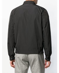 Мужская черная легкая куртка-рубашка от Bottega Veneta