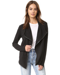 Женская черная легкая куртка с рельефным рисунком от BB Dakota