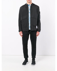 Мужская черная легкая куртка от Satisfy