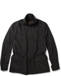Мужская черная легкая куртка от Loro Piana