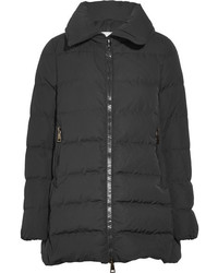 Женская черная легкая стеганая куртка от Moncler