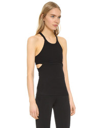 Женская черная майка в сеточку от Free People