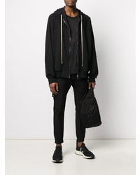 Мужская черная майка в сеточку от Rick Owens