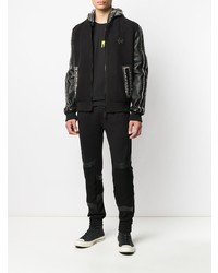 Мужская черная майка с принтом от Philipp Plein