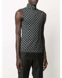 Мужская черная майка с принтом от Misbhv