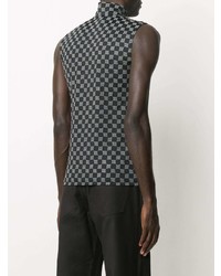 Мужская черная майка с принтом от Misbhv