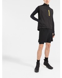 Мужская черная майка с принтом от There Was One