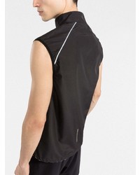 Мужская черная майка с принтом от There Was One