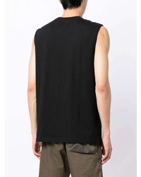 Мужская черная майка с принтом от FIVE CM