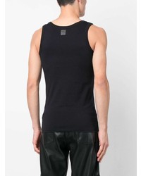 Мужская черная майка с принтом от Raf Simons