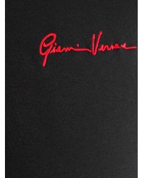 Мужская черная майка с принтом от Versace