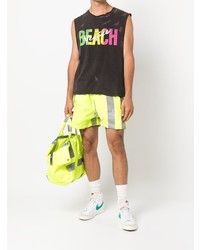 Мужская черная майка с принтом от GALLERY DEPT.