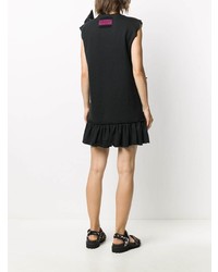 Мужская черная майка с украшением от Viktor & Rolf