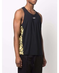 Мужская черная майка от Versace