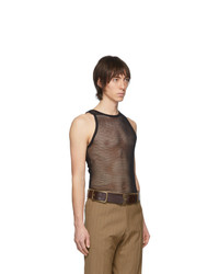 Мужская черная майка от Dries Van Noten