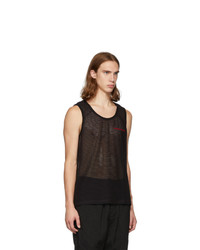 Мужская черная майка от Alexander Wang