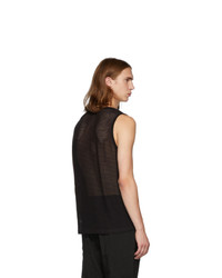 Мужская черная майка от Alexander Wang