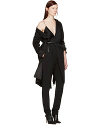 Женская черная майка от Haider Ackermann