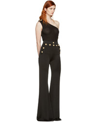 Женская черная майка от Balmain