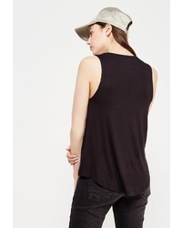 Женская черная майка от Bruebeck