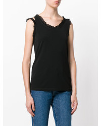 Женская черная майка от Diesel