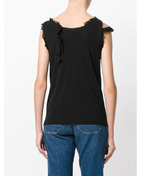 Женская черная майка от Diesel