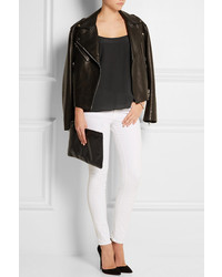 Женская черная майка от Equipment