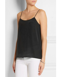 Женская черная майка от Equipment