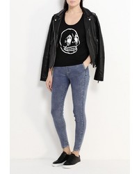 Женская черная майка от Cheap Monday