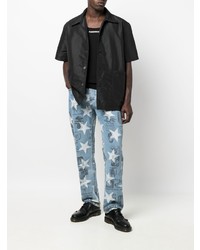 Мужская черная майка от Pleasures