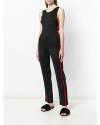 Женская черная майка от Wales Bonner