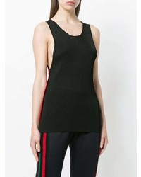 Женская черная майка от Wales Bonner