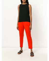 Женская черная майка от Mauro Grifoni