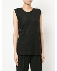 Женская черная майка от Kacey Devlin