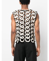 Мужская черная майка от Bode