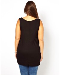 Женская черная майка от Asos