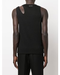 Мужская черная майка от Les Hommes