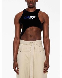 Мужская черная майка от Off-White