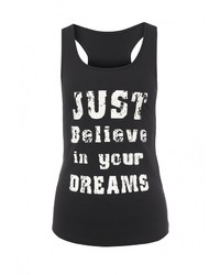 Женская черная майка от Fab