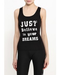 Женская черная майка от Fab