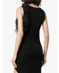 Женская черная майка от Helmut Lang