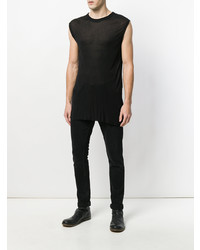 Мужская черная майка от Di Liborio