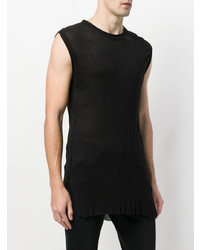 Мужская черная майка от Di Liborio