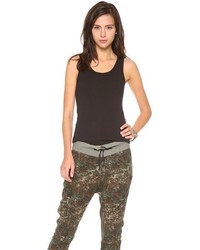 Женская черная майка от Three Dots